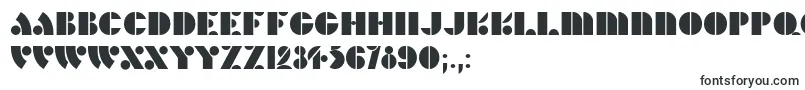 HFF Hunts Deco-Schriftart – Marken-Schriften