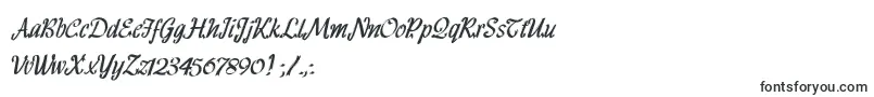 HFF Ribbon Font – Calligraphic Fonts
