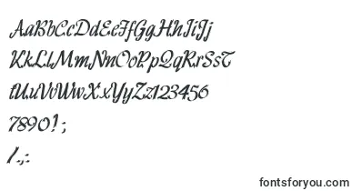 HFF Ribbon font – branded Fonts