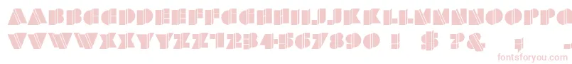 HFF Warped Zone Font – Pink Fonts