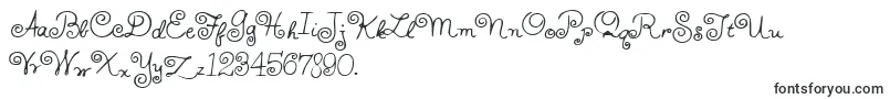 Шрифт HFF Whirly Whorl – надписи красивыми шрифтами