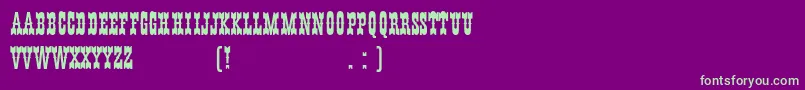Подробнее о шрифте HFF Young Wanna Plain Шрифт HFF Young Wanna Plain – зелёные шрифты на фиолетовом фоне