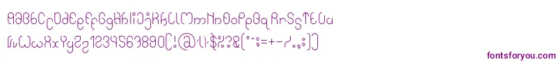 High In love light Font – Purple Fonts