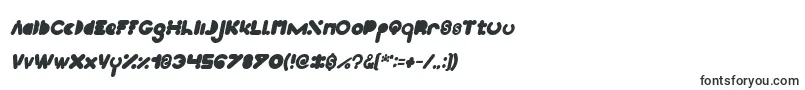 フォントHigh Logic Bold Italic – 素材に基づいたフォント