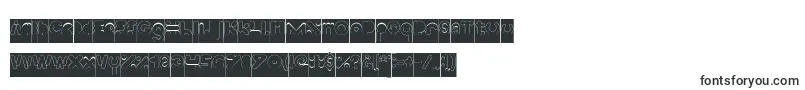 フォントHigh Logic Hollow Inverse – Windows用フォント