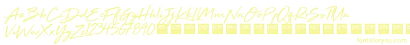 High Tide   Demo Font – Yellow Fonts