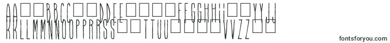 フォントHigher Than High – リトアニアのフォント