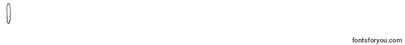 フォントHigher Than High – フォント 数字 0