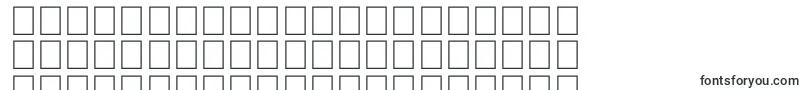 フォントHigher Than High – バシキール文字