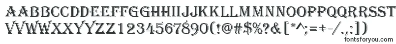 Шрифт Alger2 – классические шрифты