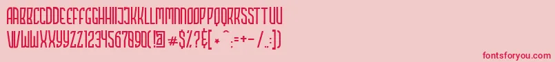 HIGHSTORIES Demo Font – Red Fonts on Pink Background