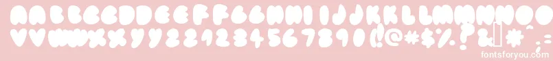 fuente Fatassfi – Fuentes Blancas Sobre Fondo Rosa