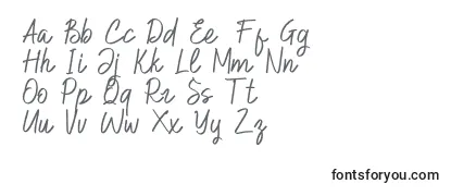 Hilburg Script-fontti