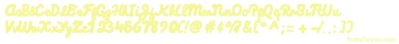 Himalaya Font – Yellow Fonts