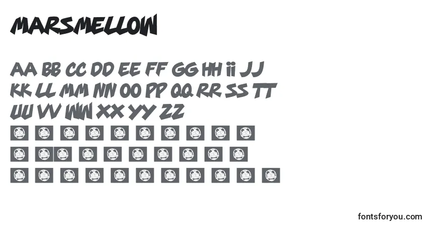 MarsMellow Font – alphabet, numbers, special characters