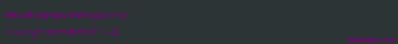 AwesomeJava Font – Purple Fonts on Black Background