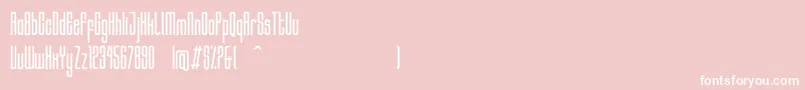HocusRegular Font – White Fonts on Pink Background