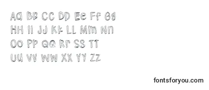 Hodgepodgery 3D Font