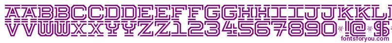 Hokjesgeest Font – Purple Fonts