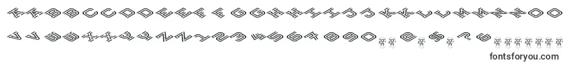 Шрифт HokjesgeestCubeTopCCW – шрифты, начинающиеся на H