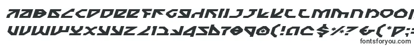 NostromoExpandedItalic Font – Industrial Fonts