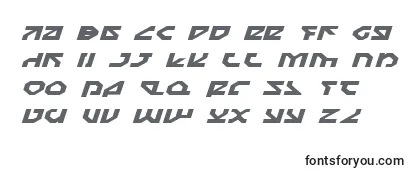 Обзор шрифта NostromoExpandedItalic