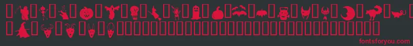 More about HollowWeenie Bats Font HollowWeenie Bats Font – Red Fonts on Black Background