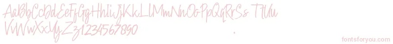 Hollybear Font – Pink Fonts