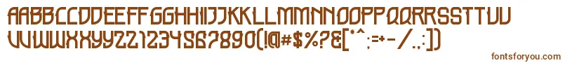 HOLME DEMO Font – Brown Fonts on White Background