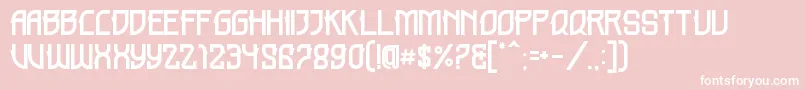 More about HOLME DEMO Font HOLME DEMO Font – White Fonts on Pink Background