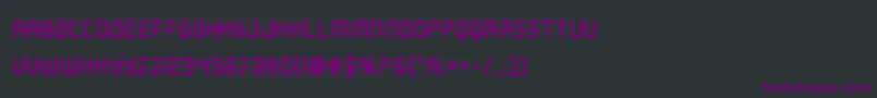 Подробнее о шрифте holojacketbold Шрифт holojacketbold – фиолетовые шрифты на чёрном фоне