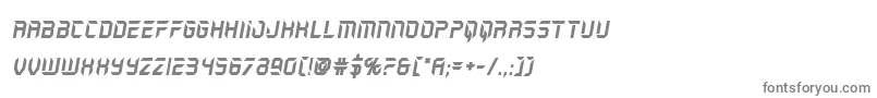 Шрифт holojacketboldital – серые шрифты на белом фоне