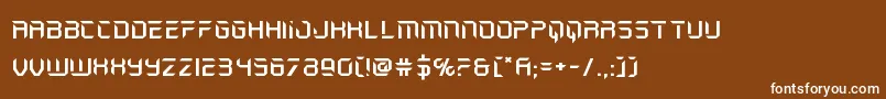 Шрифт holojacketexpand – белые шрифты на коричневом фоне