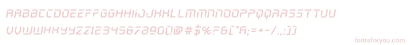 holojacketexpandital Font – Pink Fonts on White Background