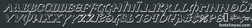 Holyv2si-Schriftart – Weiße Schriften