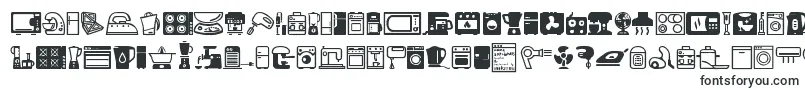 Home Appliances-Schriftart – Schriftarten, die mit H beginnen