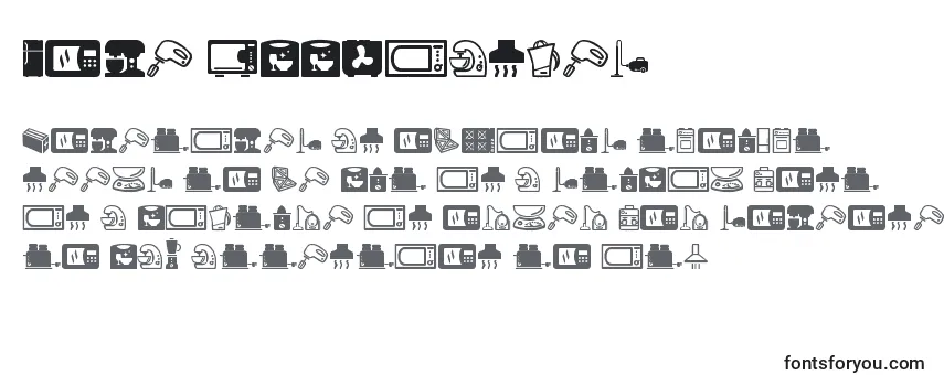 Review of the Home Appliances Font