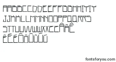 home square   BC font – frisian Fonts
