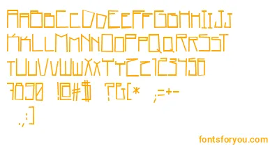 home square   BC font – Orange Fonts