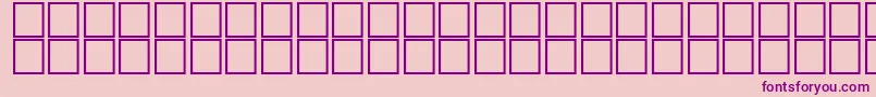AlBattarOutline Font – Purple Fonts on Pink Background
