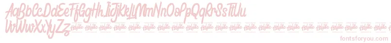 Honestly Brigtea Font – Pink Fonts