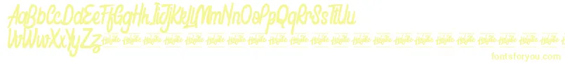 Подробнее о шрифте Honestly Brigtea Шрифт Honestly Brigtea – жёлтые шрифты