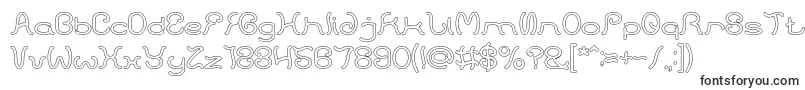 Шрифт HONESTLY HOLLOW – шрифты, начинающиеся на H