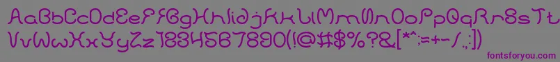 Saiba mais sobre a fonte HONESTLY LIGHT Fonte HONESTLY LIGHT – fontes roxas em um fundo cinza