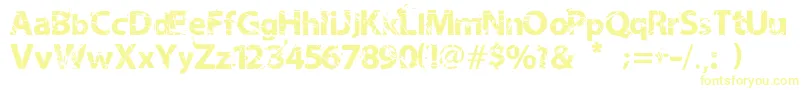 NeotrashMilabrya Font – Yellow Fonts