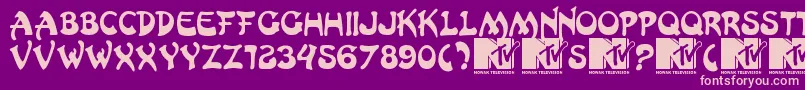 More about hongkong Font hongkong Font – Pink Fonts on Purple Background