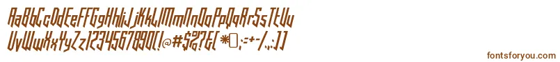 Шрифт hooked up 101 – коричневые шрифты на белом фоне