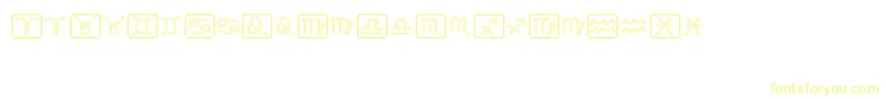 Horoscopicus Font – Yellow Fonts
