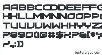 Hot Bleb font – techno Fonts