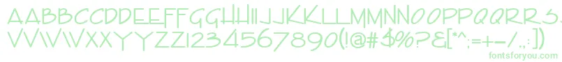 More about GeOffshoreCaps Font GeOffshoreCaps Font – Green Fonts on White Background